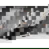 Mexen Lunar L Duschdrehtür rechts 80 cm, transparent, gebürstetes Kupfer - 834L-080-000-65-00-P
