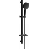 Mexen DQ33 adjustable shower set, black - 785334581-70