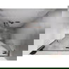 Mexen Lunar L douchedeur rechts openslaand 120 cm, transparant, geborsteld koper - 834L-120-000-65-00-P