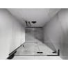 Mexen Lunar L shower doors right-hinged 70 cm, transparent, brushed gun gray - 834L-070-000-66-00-P