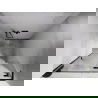 Mexen Lunar L draaideur douchedeur rechts 100 cm, transparant, zwart - 834L-100-000-70-00-P