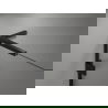 Mexen Lunar L Duschtür, rechts anschlagend, 140 cm, transparent, schwarz - 834L-140-000-70-00-P