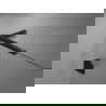 Mexen Lunar L Duschtür, rechts anschlagend, 140 cm, transparent, schwarz - 834L-140-000-70-00-P