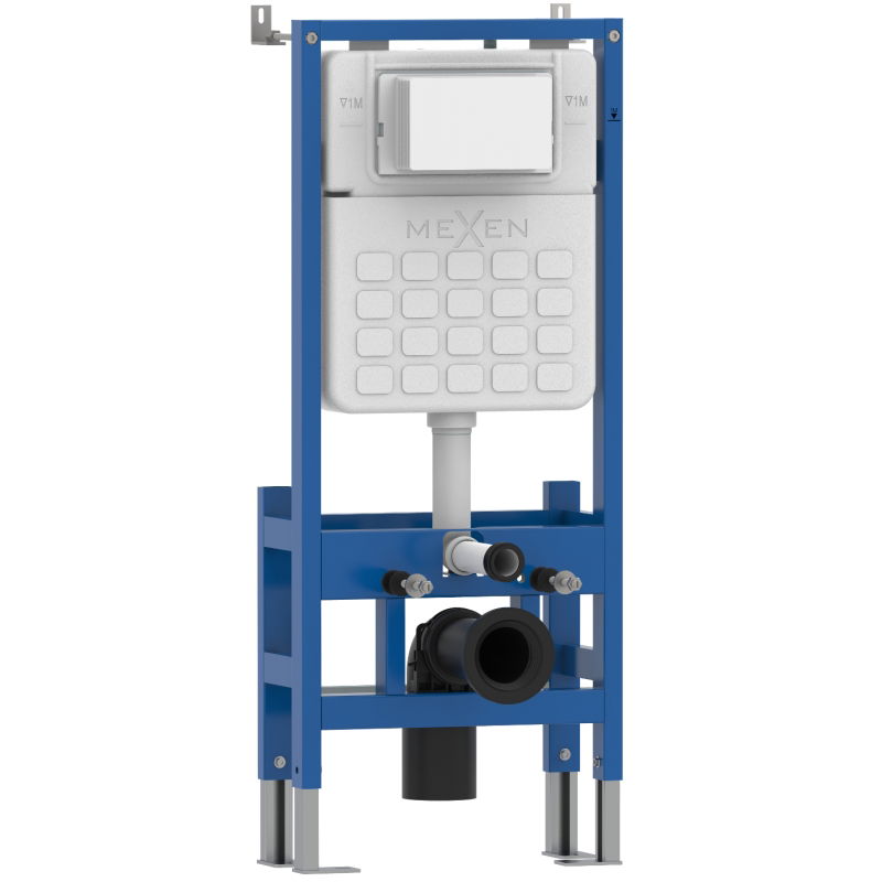 Mexen Tex Air F brīvi stāvošs pneimatiskais iebūvējamais rāmis WC - 61101A