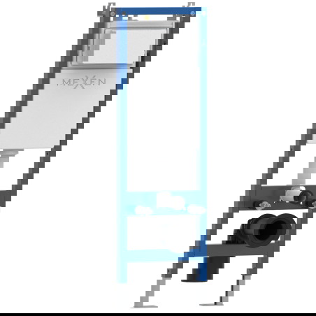 Mexen Tex W inbyggd väggmonterad ram för WC smal, hörn - 61105