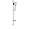 Mexen DQ40 sliding shower set, chrome - 785404581-00