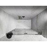 Mexen Lunar L dušinurga parempoolsed uksed 135 cm, läbipaistev, reljeefne metall - 834L-135-000-95-00-P