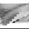 Mexen Lunar L Duschtür schwenkbar rechts 90 cm, transparent, gebürsteter Nickel - 834L-090-000-97-00-P