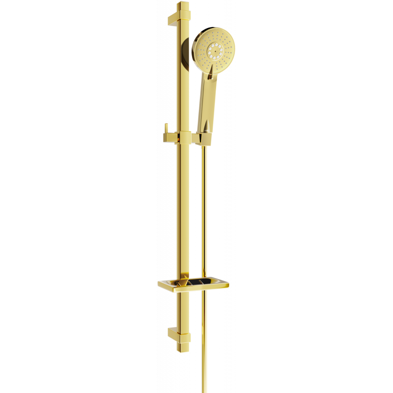 Mexen DQ40 verschiebbares Duschset, gold - 785404581-50