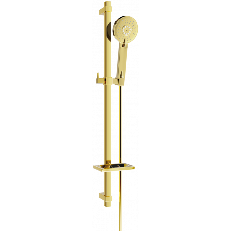 Mexen DQ40 ensemble de douche coulissant, doré - 785404581-50