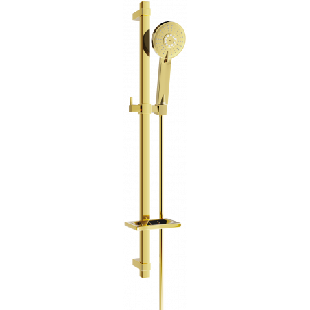 Mexen DQ40 rutscheg Dusche-Set, gëllen - 785404581-50