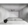 Mexen Lunar L drzwi prysznicowe uchylne prawe 140 cm, transparent, nikiel szczotkowany - 834L-140-000-97-00-P