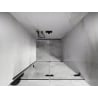 Mexen Lunar-F porte de douche pliante droite 100 cm, transparent, gris canon brossé - 836-100-000-66-00-P