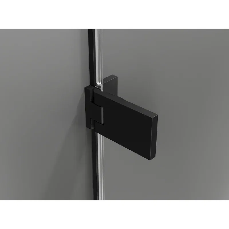 Mexen Lunar-F opvouwbare douchedeur rechts 100 cm, transparant, zwart - 836-100-000-70-00-P