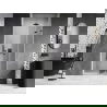 Mexen Lunar-F Duschfaltwand rechts 65 cm, transparent, Gun Metal - 836-065-000-95-00-P
