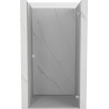 Mexen Lunar-B dušišõtmeuksed vasakule 75 cm, läbipaistev, harjatud nikkel - 832-075-000-97-00-P