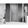 Mexen Lunar-B dušišõtmeuksed vasakule 75 cm, läbipaistev, harjatud nikkel - 832-075-000-97-00-P