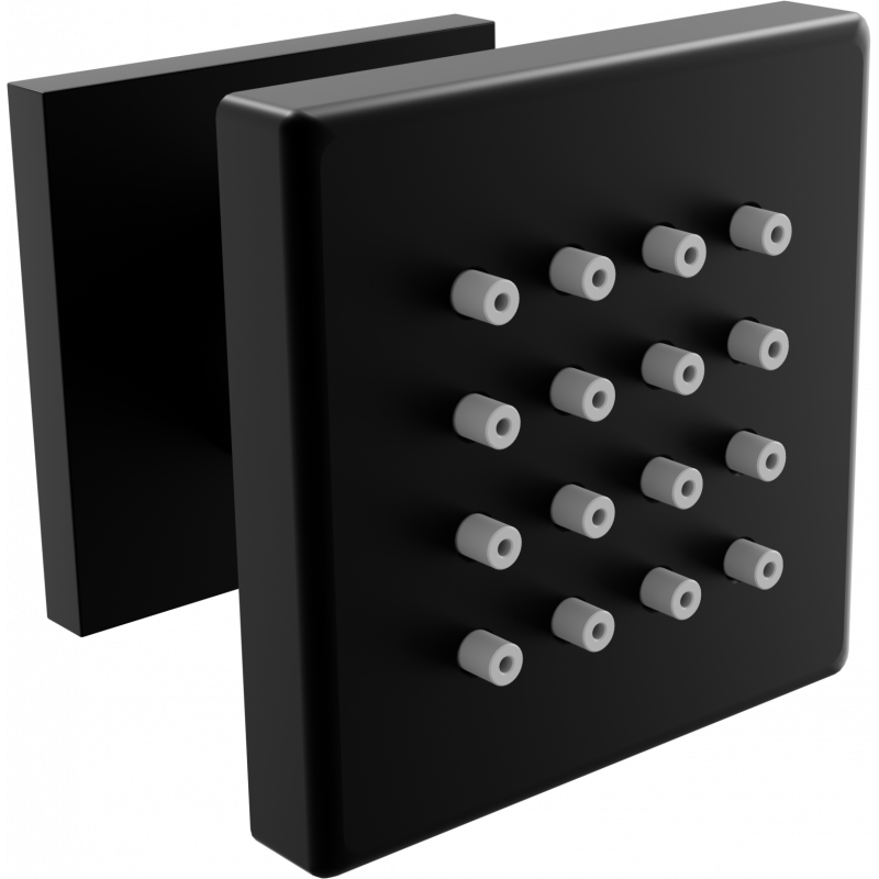 Mexen sānu uz virsmas uzstādīta sprausla, melna - 79360-70