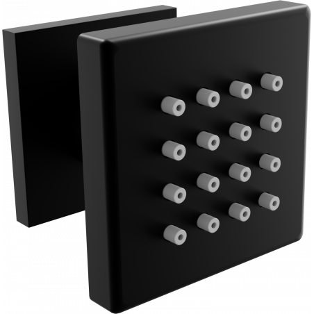 Mexen getto laterale a parete, nero - 79360-70