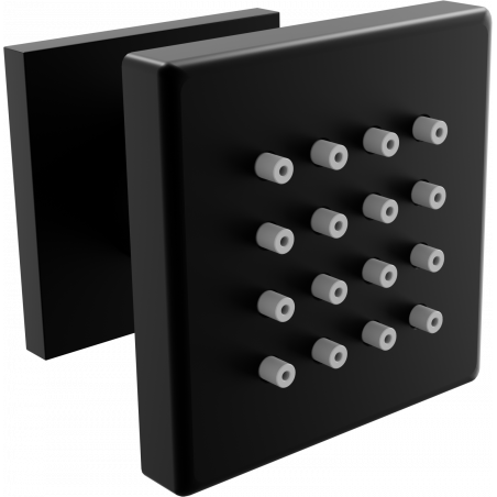 Mexen sānu uz virsmas uzstādīta sprausla, melna - 79360-70