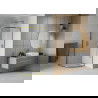 Mexen Rio Duschkabine Viertelkreis 80 x 80 cm, transparent, gold - 863-080-080-50-00