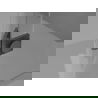 Mexen Lunar-F inklapbare douchedeur rechts 90 cm, transparant, gun metal - 836-090-000-95-00-P