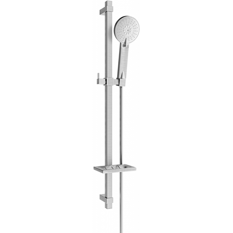 Mexen DQ40 Schiebbares Duschset, Graphit - 785404581-66