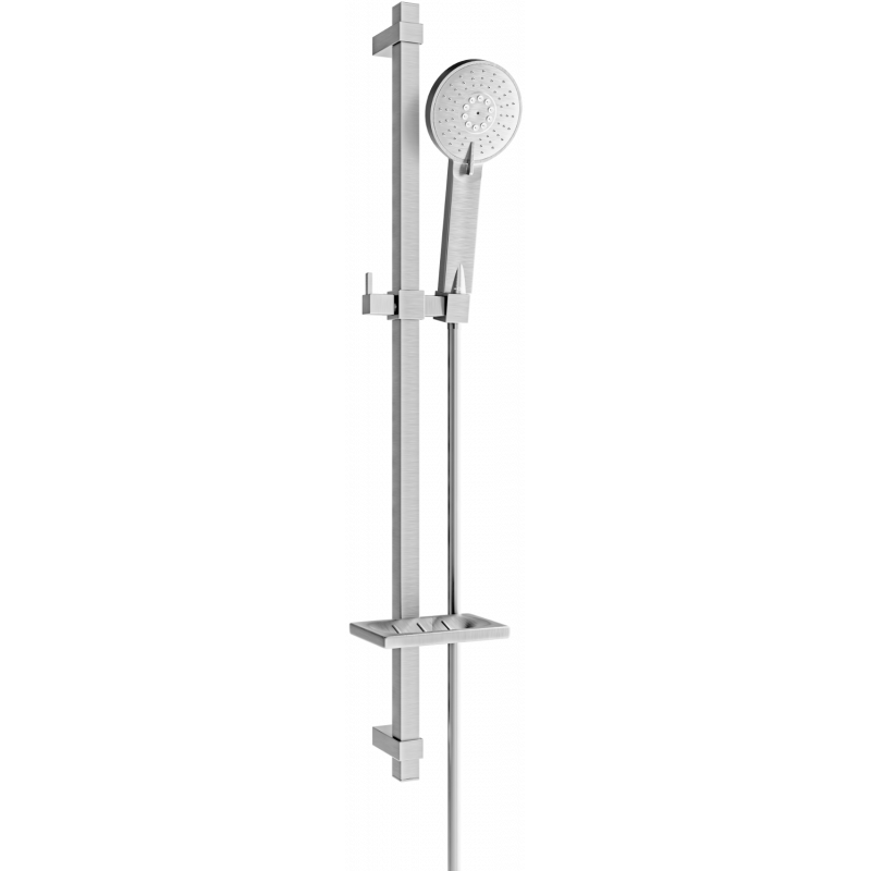 Mexen DQ40 skjutbar duschset, grafit - 785404581-66