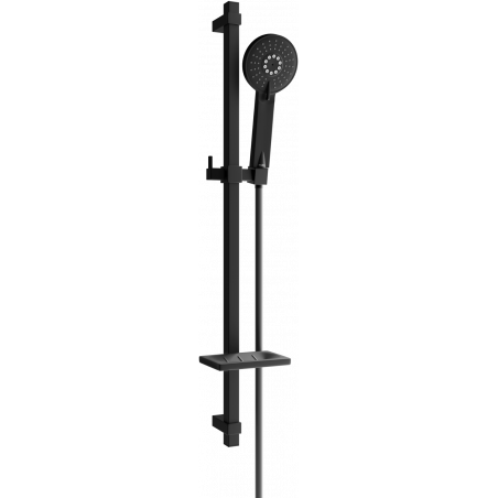 Mexen DQ40 svart duschset skjutbart - 785404581-70