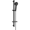 Mexen DQ40 svart duschset skjutbart - 785404581-70
