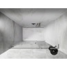Mexen Lunar-B L dušiuksed, vasakpoolne, 140 cm, läbipaistev, kroom - 832SL-140-050-01-00-L