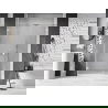 Mexen Lunar-B Duschschwingtür links 120 cm, transparent, weiß - 832S-120-050-20-00-L