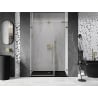 Mexen Lunar-B L porte de douche battante gauche 145 cm, transparentes, dorées - 832SL-145-050-50-00-L