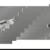 Mexen Lunar-B draaideur douchedeur links 145 cm, transparant, wit - 832S-145-050-20-00-L