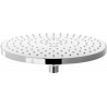 Mexen D-05 alcachofa de ducha de 22 cm, cromo/blanco - 79705-00
