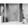 Mexen Lunar-F porte de douche pliantes à gauche 125 cm, transparent, chrome - 836S-125-050-01-00-L