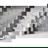 Mexen Lunar-F opvouwbare douchedeur links 130 cm, transparant, chroom - 836S-130-050-01-00-L