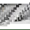 Mexen Lunar-F Faltbare Duschabtrennung links 150 cm, transparent, chrom - 836S-150-050-01-00-L