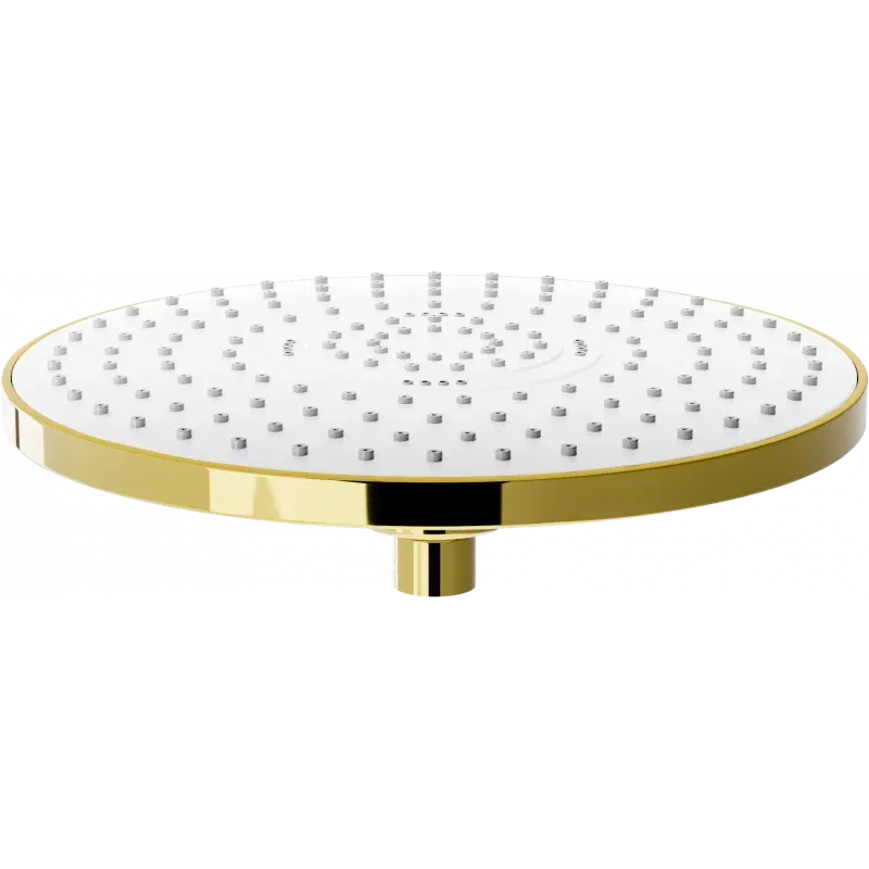 Mexen D-05 Regenbrause 22 cm, Gold/Weiß - 79705-50