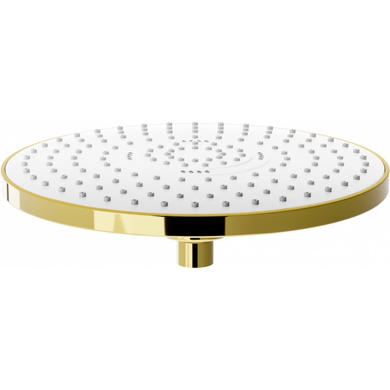 Mexen D-05 sadesuihku 22 cm, kulta/valkoinen - 79705-50