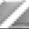Mexen Lunar-B L, linke, drehbare Duschabtrennung 150 cm, transparent, gebürstetes Kupfer - 832SL-150-050-65-00-L
