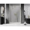 Mexen Lunar-F porte de douche pliante gauche 120 cm, transparent, or brossé - 836S-120-050-55-00-L