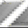 Mexen Lunar-F douchedeur vouwbaar links 140 cm, transparant, goud geborsteld - 836S-140-050-55-00-L