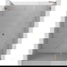 Mexen Lunar-B douchedeur opendraaiend links 115 cm, transparant, geborsteld koper - 832S-115-050-65-00-L