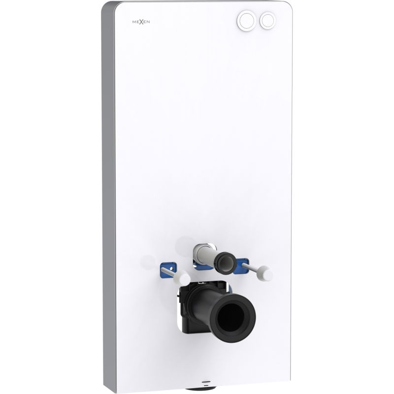 Mexen Tex Air G opbouw pneumatisch frame voor WC, wit glas - 61150A-20