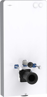 Mexen Tex Air G pneumaatiline seinapealne raam WC-le, valge klaas - 61150A-20