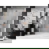Mexen Lunar-B Duschdrehtür links 145 cm, transparent, gebürstetes Kupfer - 832S-145-050-65-00-L