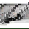 Mexen Lunar-B Duschdrehtür links 145 cm, transparent, gebürstetes Kupfer - 832S-145-050-65-00-L