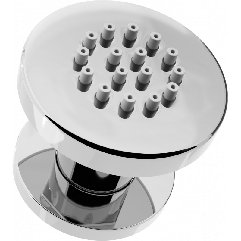 Mexen surface-mounted side nozzle, chrome - 79361-00