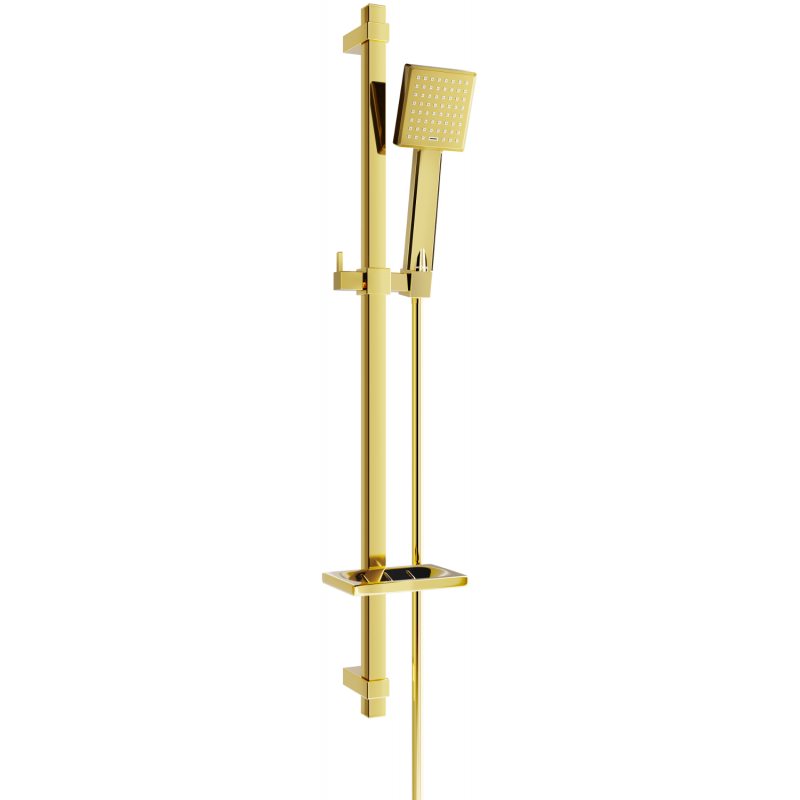 Mexen DQ45 sliding shower set, gold - 785454581-50
